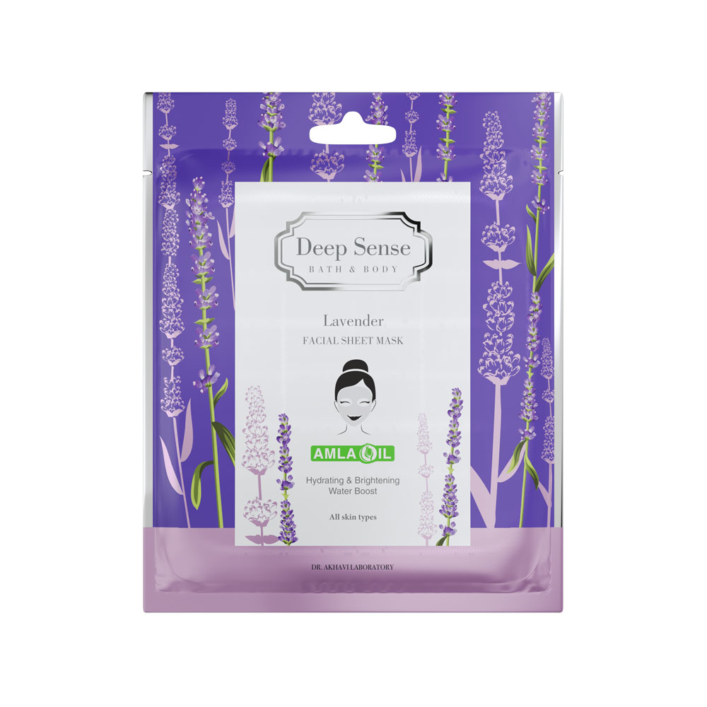 ماسک ماسک ورقه ای دیپ سنس مدل لوندر مناسب انواع پوست